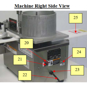 Patty-O-Matic Protege Machine Right Side View